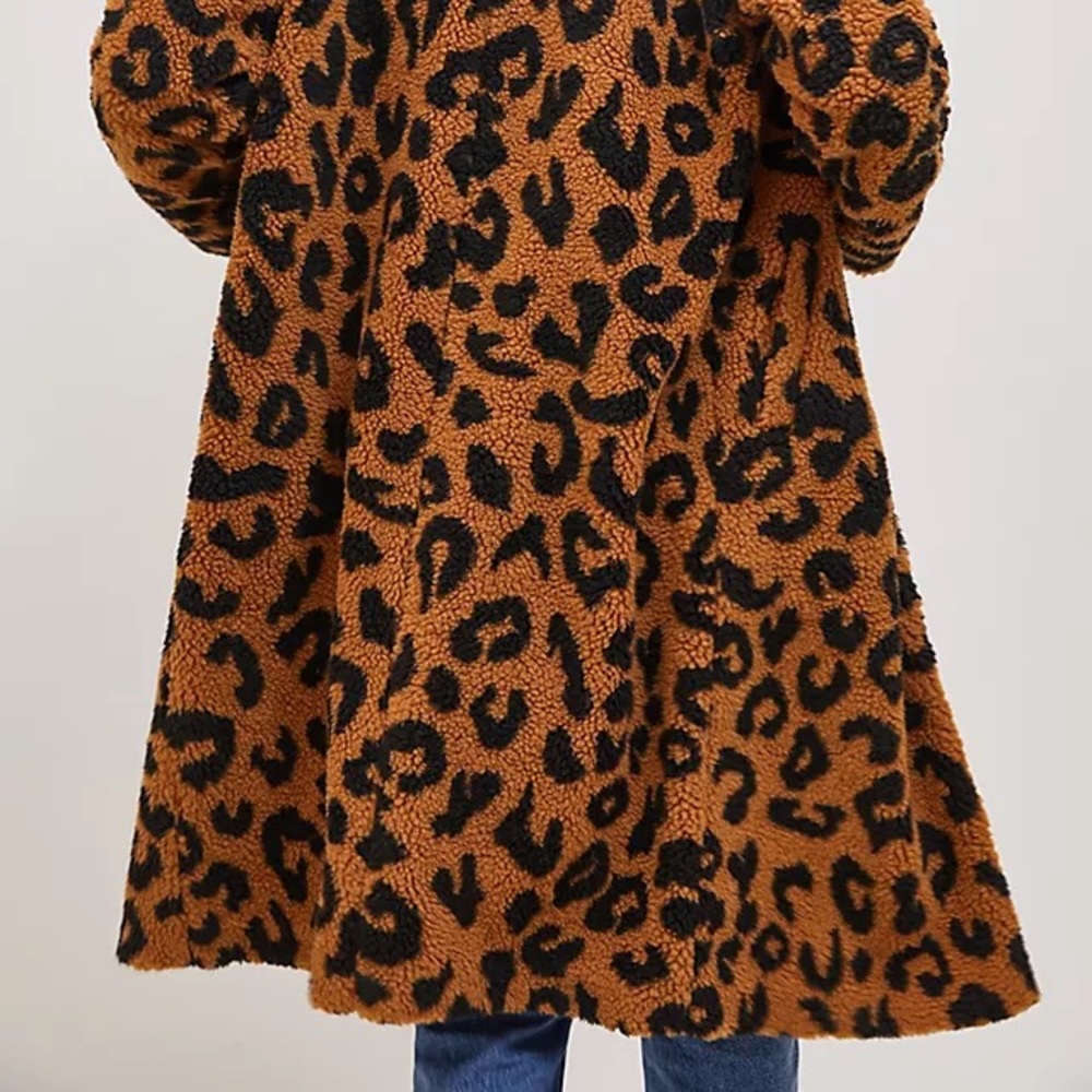 Anthropologie Sherpa Duster Coat